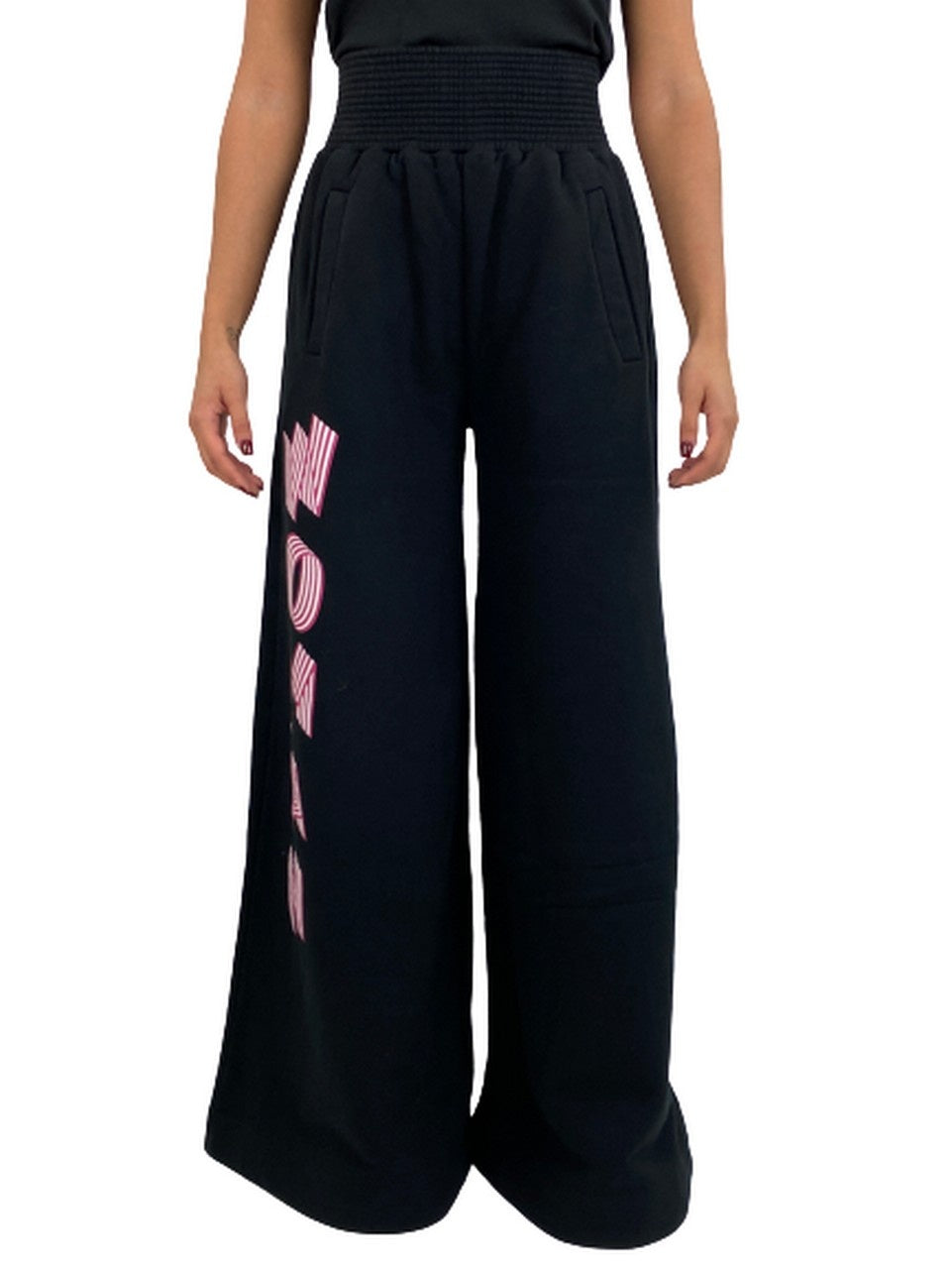 Off-White Pantalone OWCA051F17003151 1028 - SanShopLuxury - -70%, 2017, Abbigliamento, Autunno/Inverno, Donna, FW17, Nero, Off-White, Outlet, Pantalone, S, XS