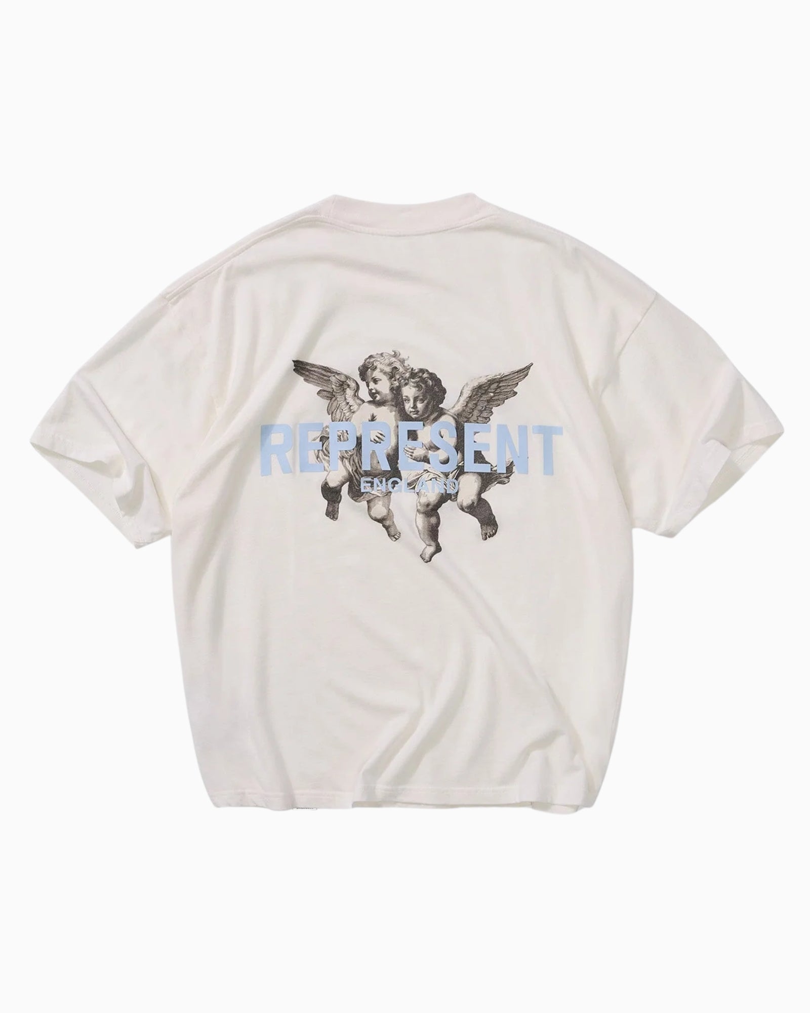 Inverno, Bianco, FW25, Idoneo, L, M, New, Represent, S, T-Shirt, Uomo, XL, XXL