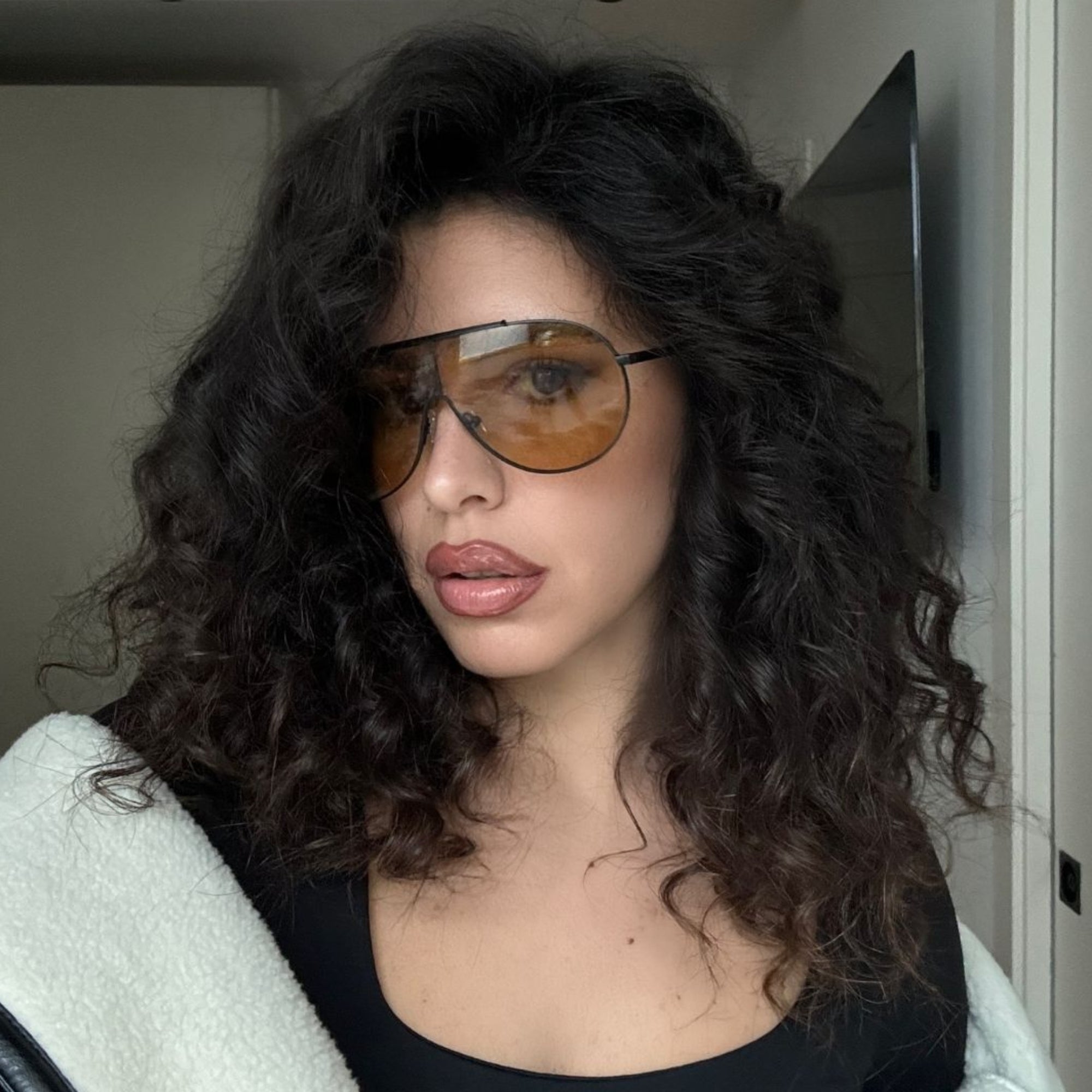 Sunglasses Occhiali DILI-C02-GIALLO