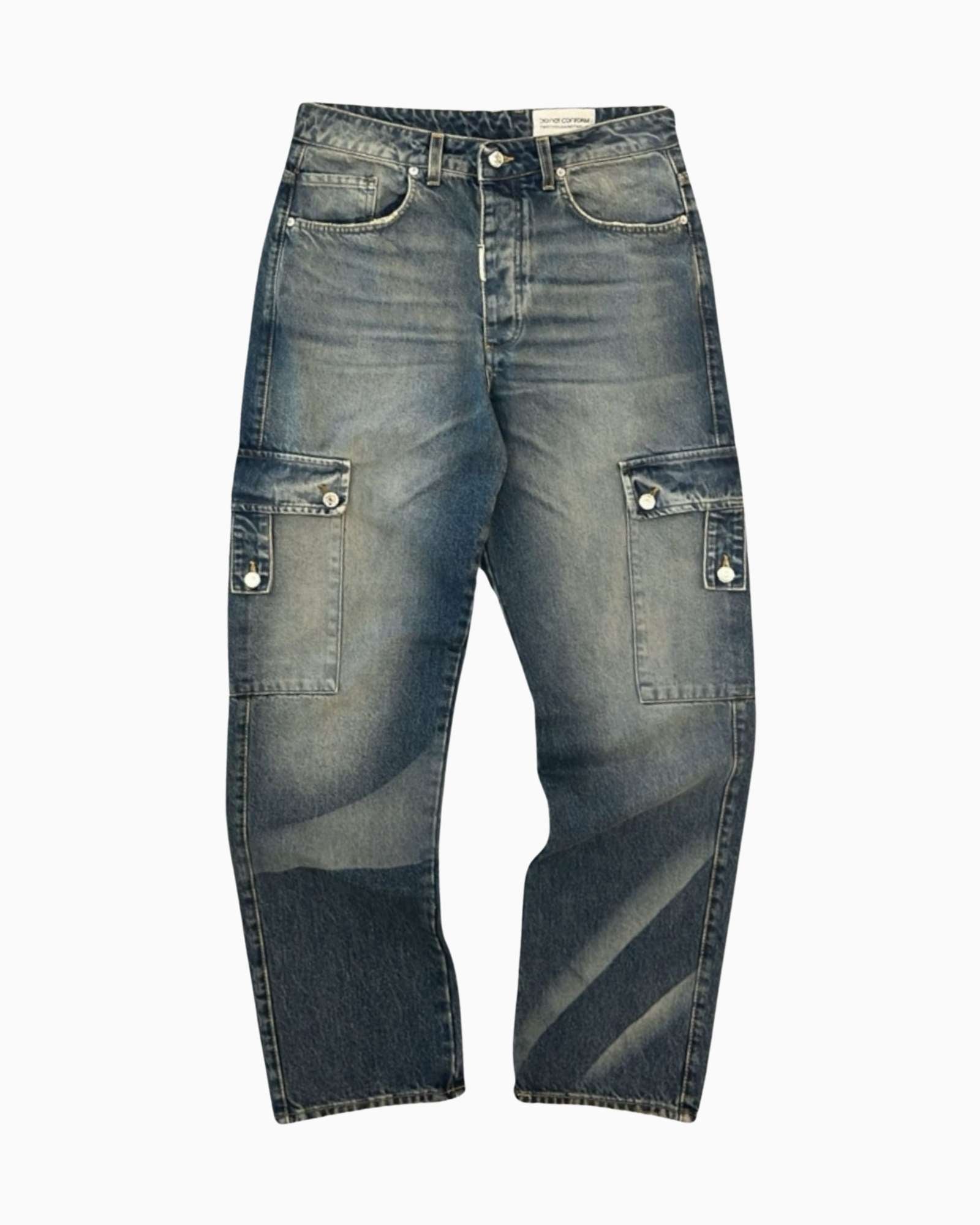 Donotconform Jeans BAGGY6010 - SanShopLuxury - 2025, 44, 46, 48, 50, 52, 54, Abbigliamento, Autunno/Inverno, Blu, Cargo, Donotconform, FW25, Idoneo, Jeans, New, Uomo