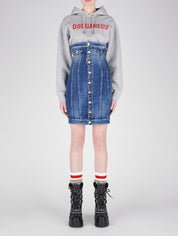 Dsquared2 Abiti S75CV0557/S30342470 - SanShopLuxury - 2022, 42, 44, Abbigliamento, Abiti, Autunno/Inverno, Blu, Donna, Dsquared2, FW22, Idoneo, Outlet, Ultimo