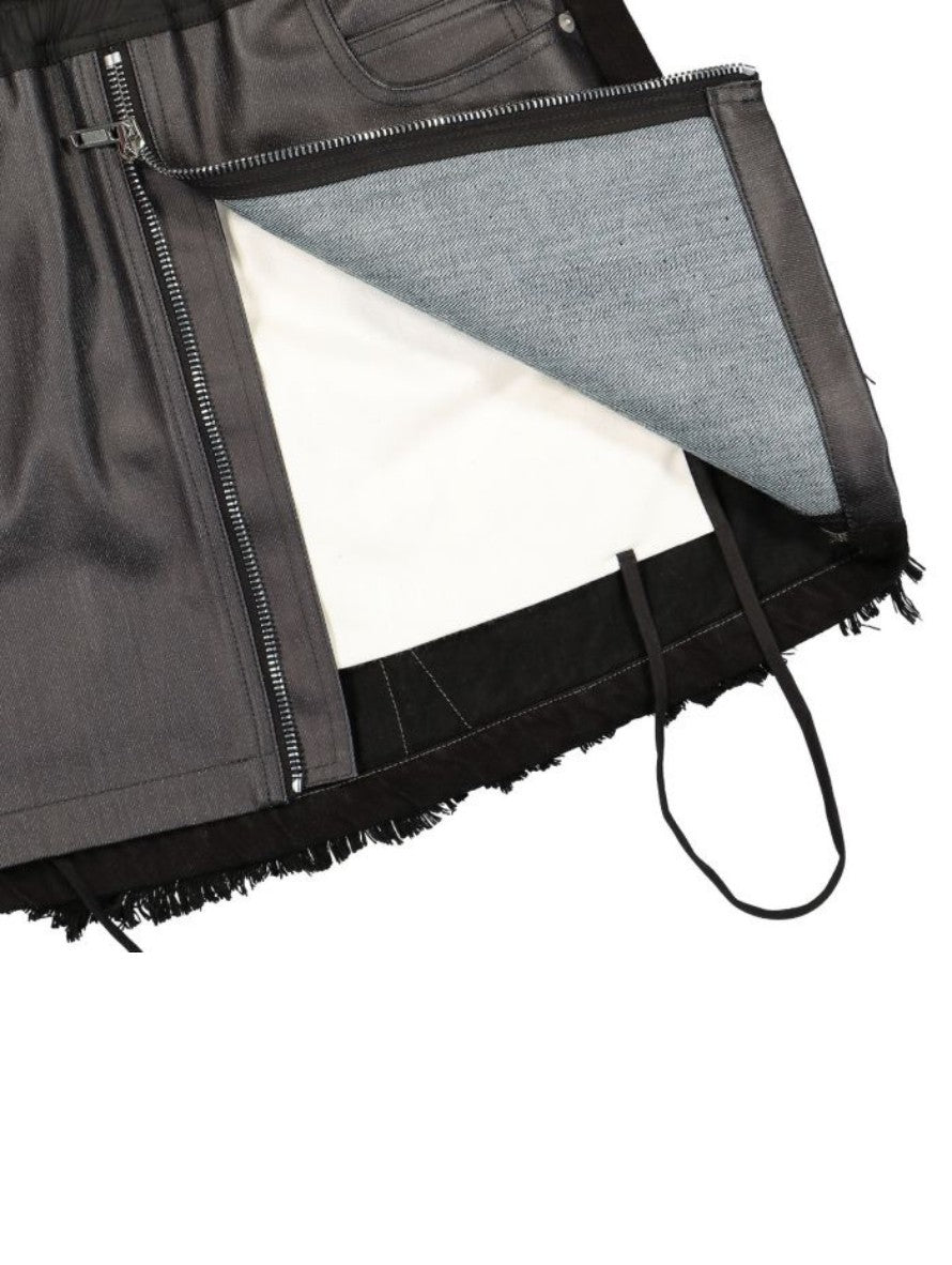 Rick Owens Drkshdw Gonna DS02A3345 BKMBD 09 - SanShopLuxury - -50%, 2021, Abbigliamento, Autunno/Inverno, Donna, FW21, Gonna, L, M, Nero, Outlet, Rick Owens Drkshdw, S