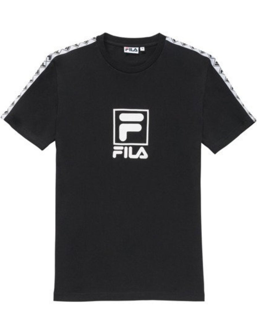 Inverno, Fila, FW18, Nero, Outlet, T-Shirt, Ultimo, Uomo, XL
