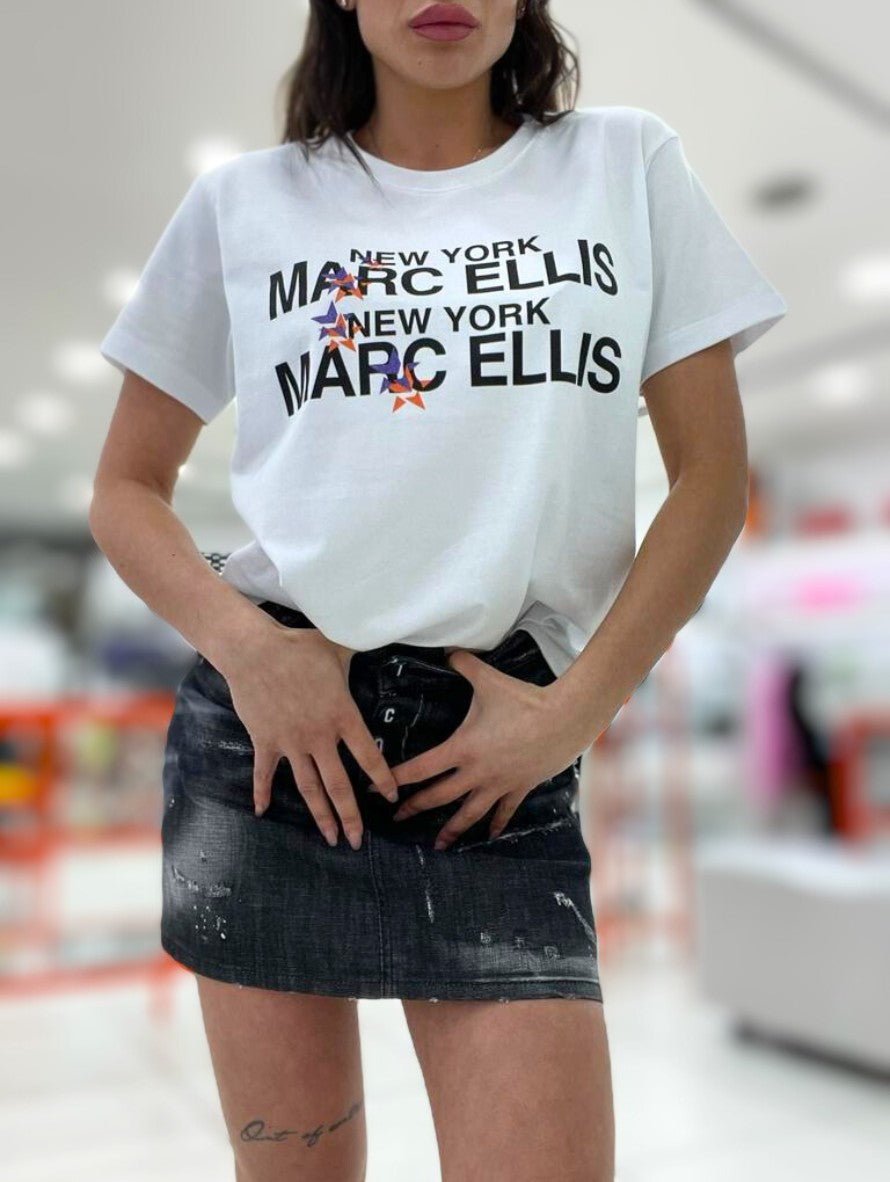 Marc Ellis T-Shirt TDS17 - SanShopLuxury - 2023, Abbigliamento, Bianco, Donna, L, M, Marc Ellis, Nero, Outlet, Primavera/Estate, Rosa, S, SS23, T-Shirt, XL, XS