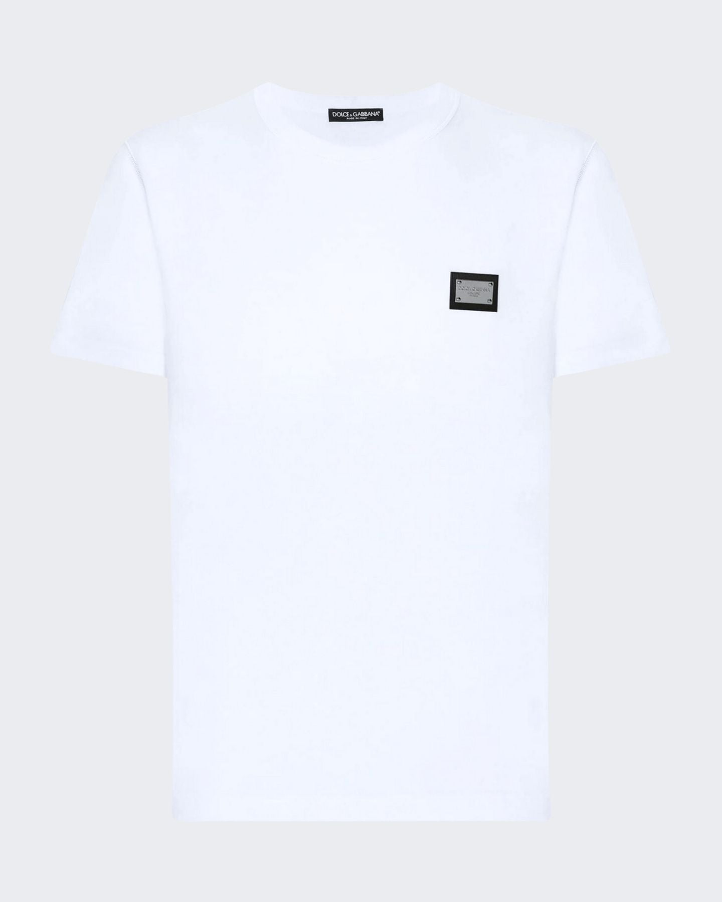 Dolce & Gabbana T-Shirt G8PT1T G7F2I W0800 - SanShopLuxury - 46, 48, 50, 52, 54, 56, 58, Abbigliamento, Autunno/Inverno, Bianco, Carry Over, Continuativo, Dolce & Gabbana, Idoneo, New, Primavera/Estate, T-Shirt, Uomo