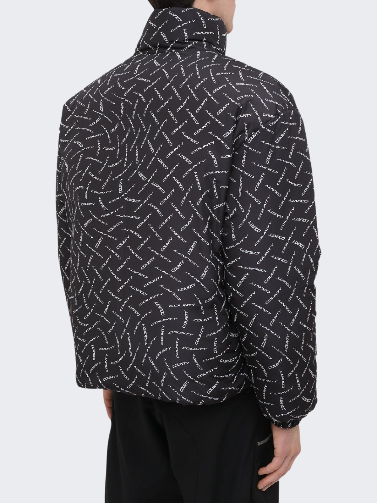 Marcelo Burlon Giubbino CMED029F20FAB001 - SanShopLuxury - -50%, 2020, Abbigliamento, Autunno/Inverno, FW20, Giubbino, L, M, Marcelo Burlon, Nero, Outlet, Uomo