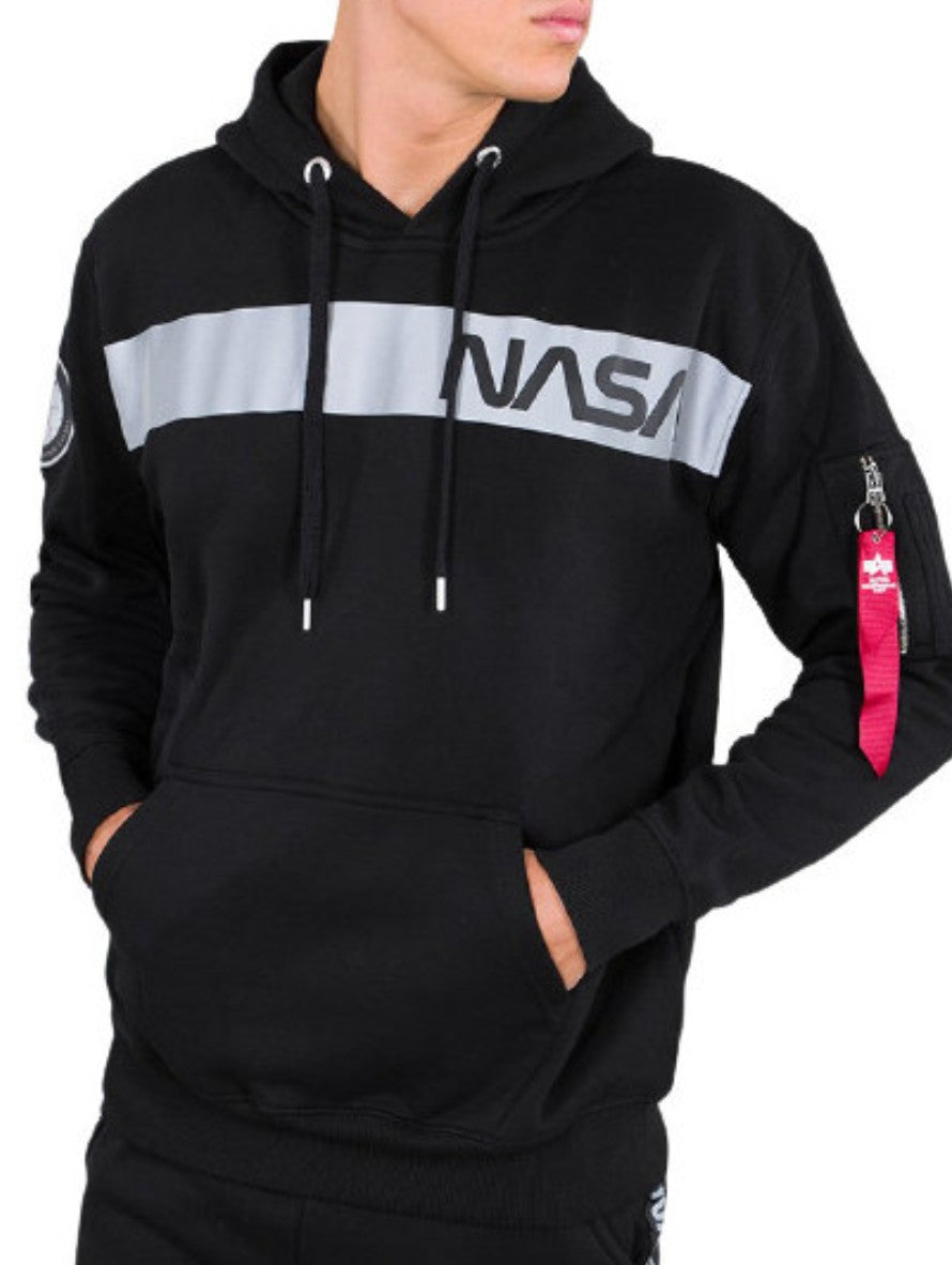 Felpa Alpha Industries 198313 - SanShopLuxury - 2021, Abbigliamento, Alpha Industries, Autunno/Inverno, Bianco, Carry Over, Felpa, Idoneo, L, M, Nero, New, S, Uomo, XL, XXL