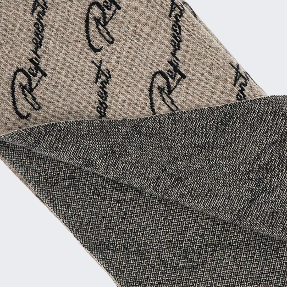 Represent Sciarpa MK8005 - SanShopLuxury - 2023, Abbigliamento, Accessori, Autunno/Inverno, Beige, FW23, Idoneo, Lana, Nero, Outlet, Represent, Sciarpa, Unica, Uomo