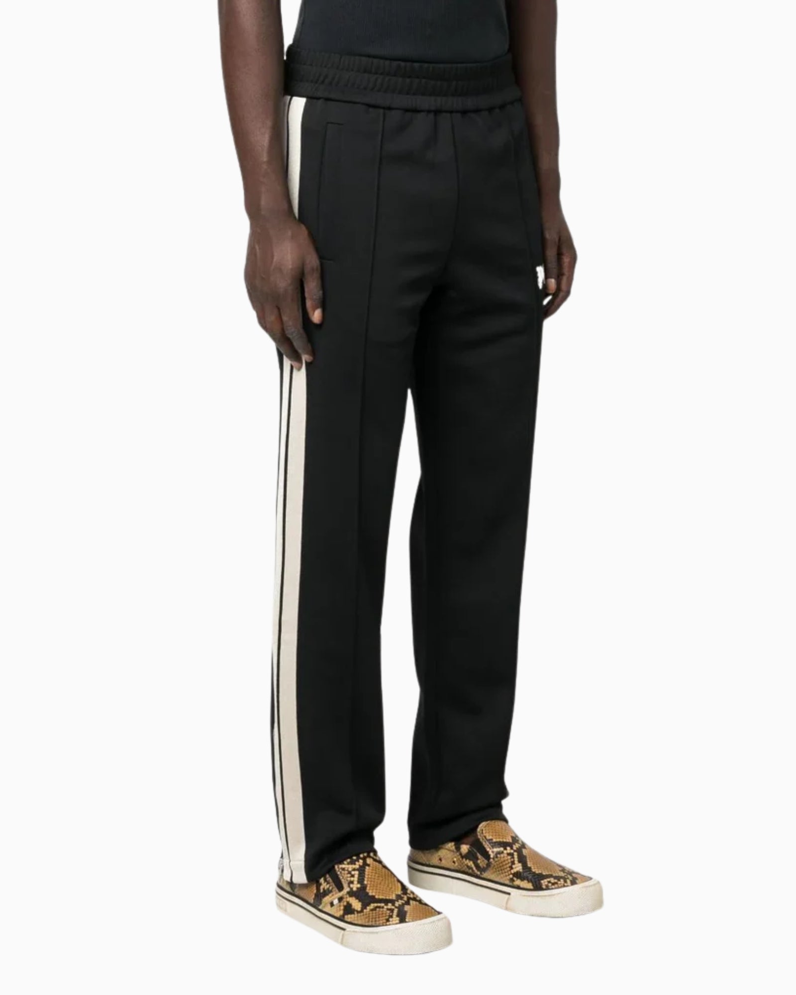 Palm Angels Pantatuta PMCJ020E23FAB001 - SanShopLuxury - 2023, Abbigliamento, Autunno/Inverno, FW23, Idoneo, M, Nero, Outlet, Palm Angels, Pantatuta, Ultimo, Uomo