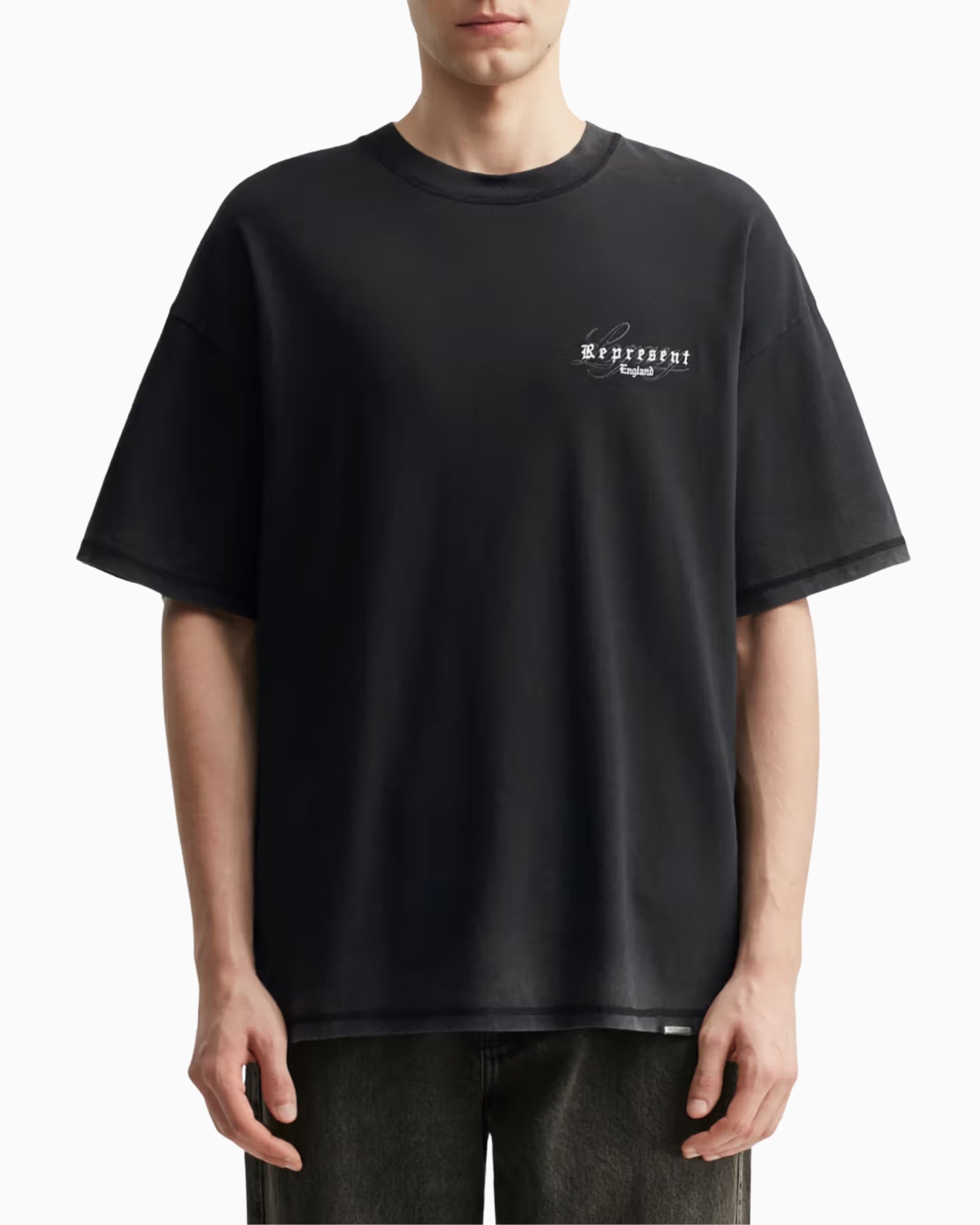 Represent T-Shirt MLM100178/06 - SanShopLuxury - 2025, Abbigliamento, Autunno/Inverno, FW25, Idoneo, L, M, Nero, New, Represent, S, T-Shirt, Uomo, XL, XXL