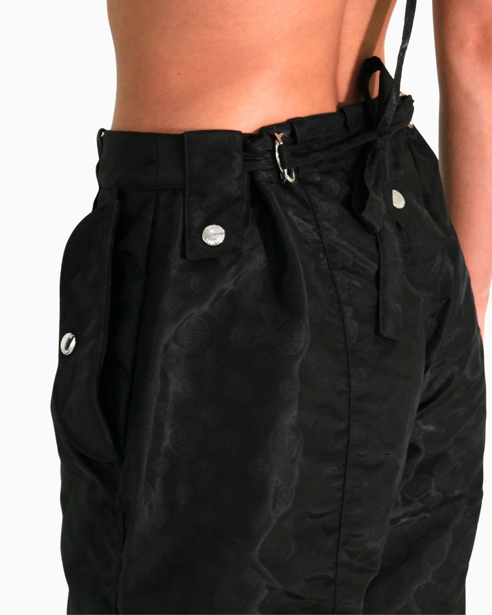 Casablanca Pantalone WAW25TR366/01 - SanShopLuxury - 2025, Abbigliamento, Autunno/Inverno, Casablanca, Donna, FW25, Idoneo, Nero, New, Pantalone, S, Ultimo, XS