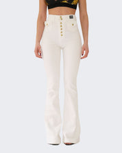 Versace Jeans Couture Jeans 76HAB5F0/EW015SW0001 - SanShopLuxury - 2024, 40, 41, Abbigliamento, Bianco, Donna, Idoneo, Jeans, Outlet, Primavera/Estate, SS24, Versace Jeans Couture