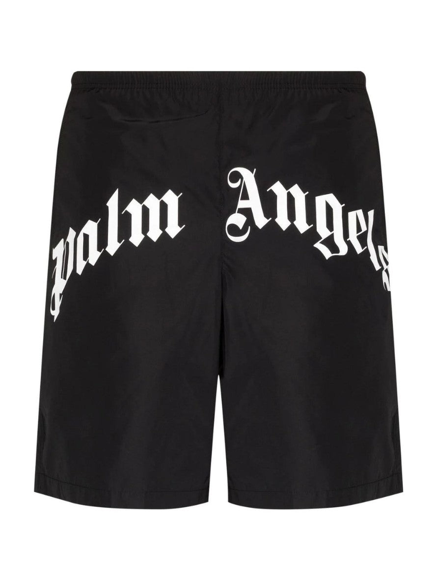 Palm Angels Costume PMFA005C99FAB001 - SanShopLuxury - Abbigliamento, Beachwear, Carry Over, Costume, Idoneo, L, M, Nero, New, Palm Angels, Pantaloncino, Primavera/Estate, S, Uomo, Viola