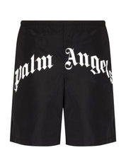 Palm Angels Costume PMFA005C99FAB001 - SanShopLuxury - Abbigliamento, Beachwear, Carry Over, Costume, Idoneo, L, M, Nero, New, Palm Angels, Pantaloncino, Primavera/Estate, S, Uomo, Viola