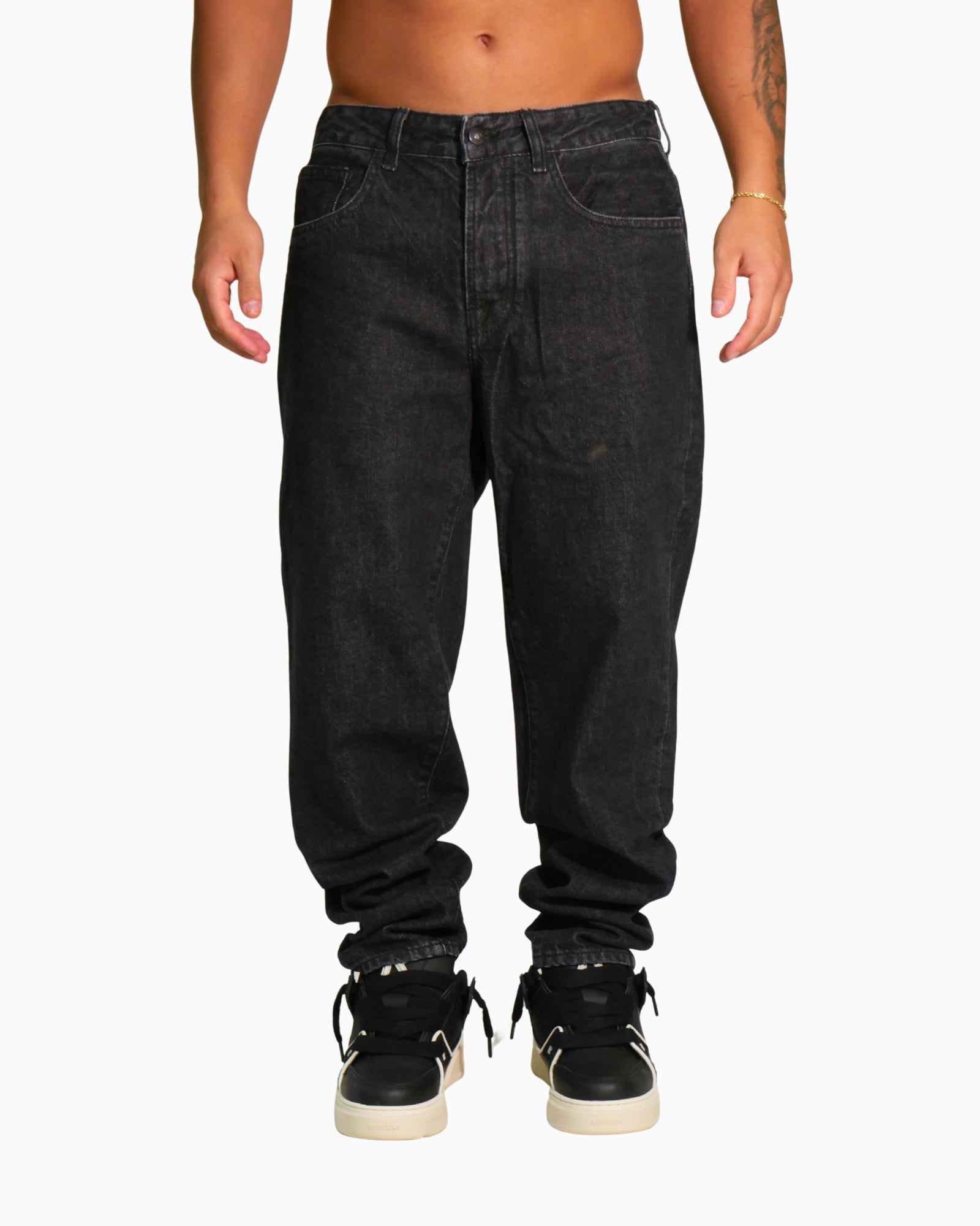 Inverno, FW20, Jeans, Marcelo Burlon, Nero, Outlet, Uomo