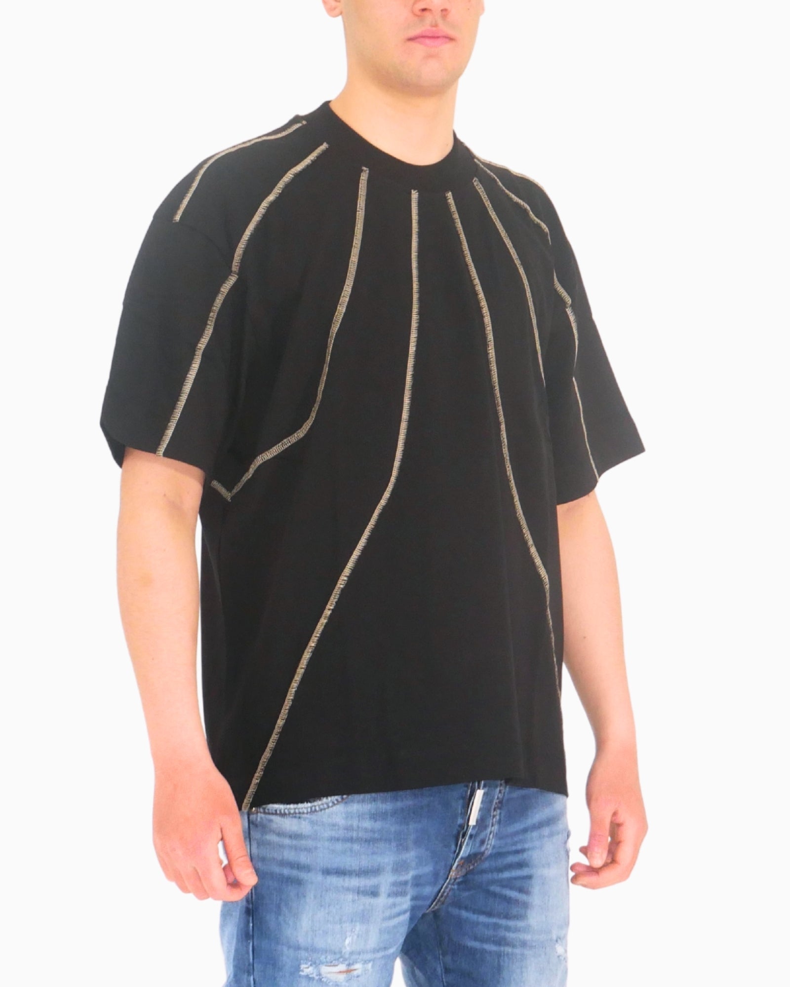 Stay Street T-Shirt T5001-N - SanShopLuxury - 2025, Abbigliamento, Idoneo, L, M, Nero, New, Primavera/Estate, S, SS25, Stay Street, T-Shirt, Uomo, XL, XXL, XXXL