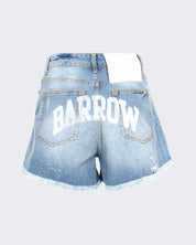 Barrow Short S4BWWOSH121/126 - SanShopLuxury - 2024, 38, 40, 42, 44, Abbigliamento, Barrow, Blu, Donna, Idoneo, jeans, Outlet, Primavera/Estate, Short, SS24