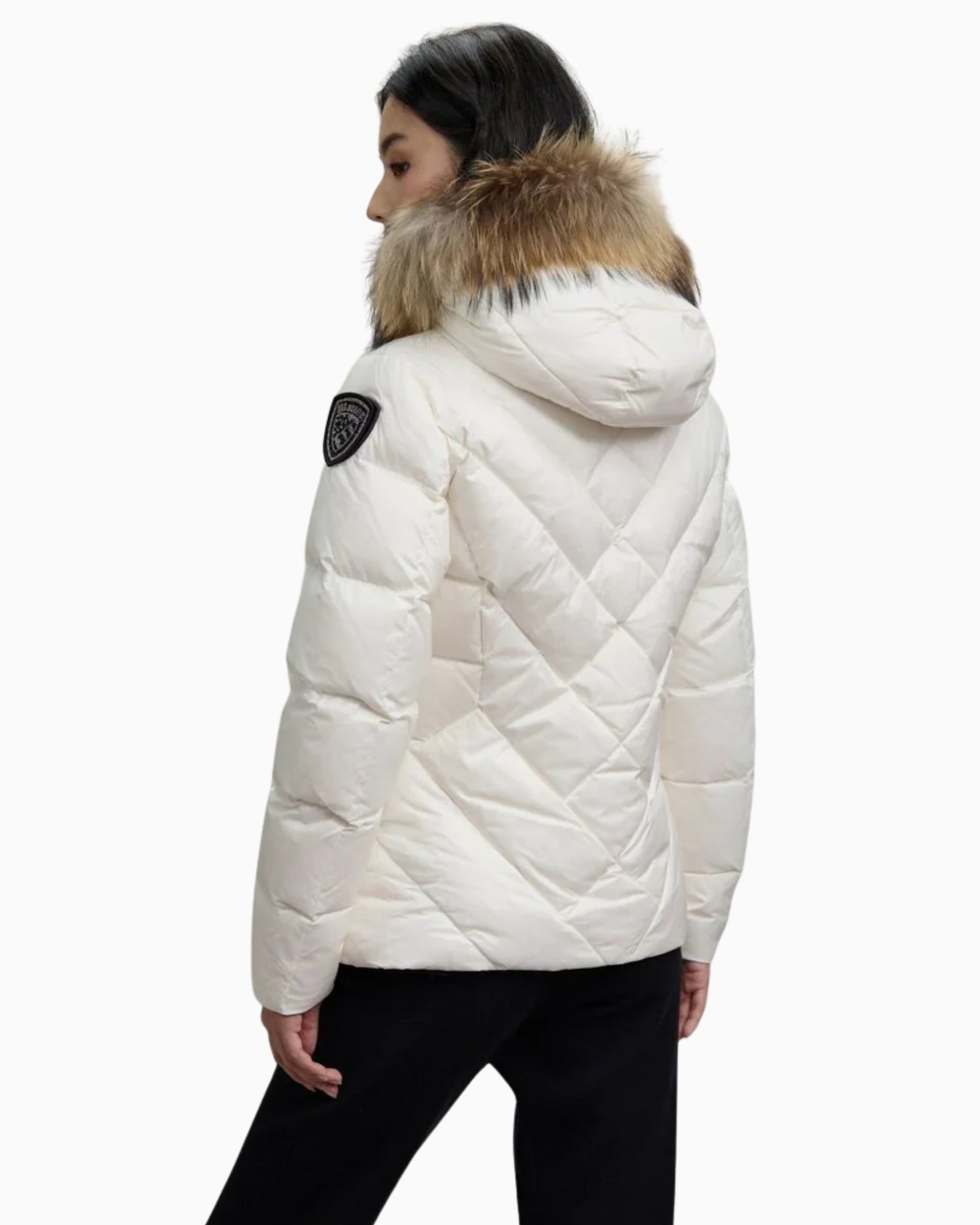 Blauer Giubbino 25WBLDC03097-100BI - SanShopLuxury - 2025, Abbigliamento, Autunno/Inverno, Bianco, Blauer, Donna, FW25, Giubbino, Idoneo, L, M, New, S, XL, XXL