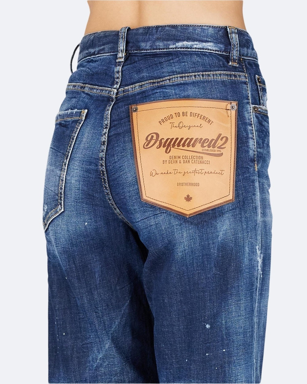 Dsquared2 Jeans S75LB1001/S30664470 - SanShopLuxury - 2025, 36, 38, 40, 42, Abbigliamento, Autunno/Inverno, Blu, Continuativo, Donna, Dsquared2, Idoneo, Jeans, New, Primavera/Estate, SS25