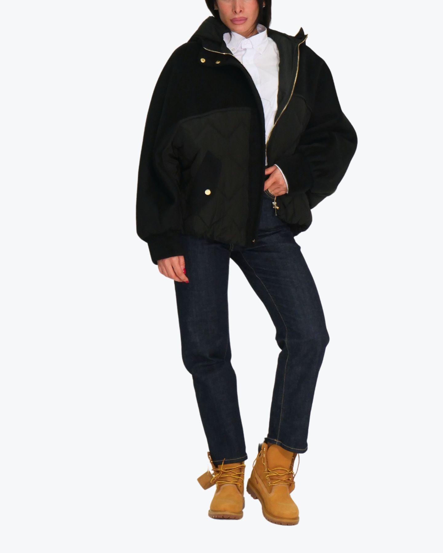 Shiki Giubbino SAMANTA-N - SanShopLuxury - 2024, Abbigliamento, Autunno/Inverno, Donna, FW24, Giubbino, Idoneo, L/XL, Nero, Outlet, S/M, Shiki, Ultimo