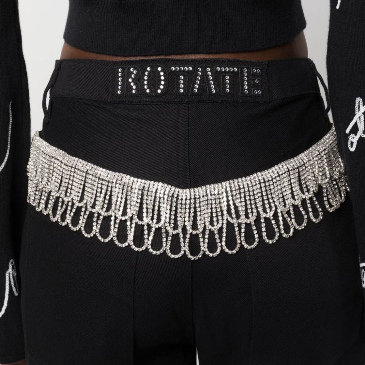 Inverno, Donna, FW23, Jeans, Nero, Outlet, Rotate