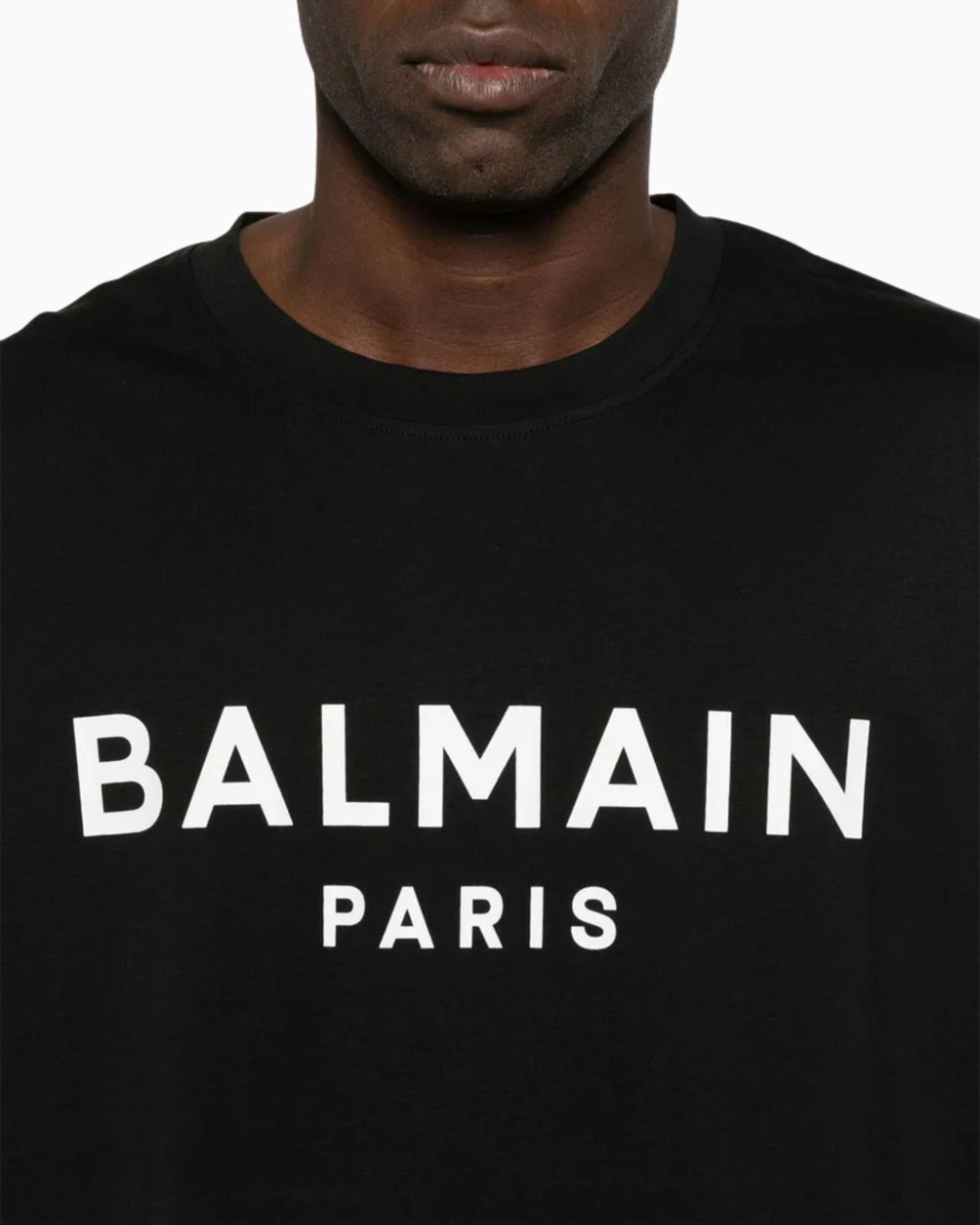 Balmain T-Shirt EH1EG010BB73 EAB - SanShopLuxury - 2025, Abbigliamento, Balmain, Idoneo, L, M, Nero, New, Primavera/Estate, S, SS25, T-Shirt, Uomo, XL, XXL