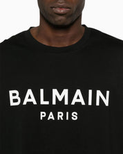 Balmain T-Shirt EH1EG010BB73 EAB - SanShopLuxury - 2025, Abbigliamento, Balmain, Idoneo, L, M, Nero, New, Primavera/Estate, S, SS25, T-Shirt, Uomo, XL, XXL