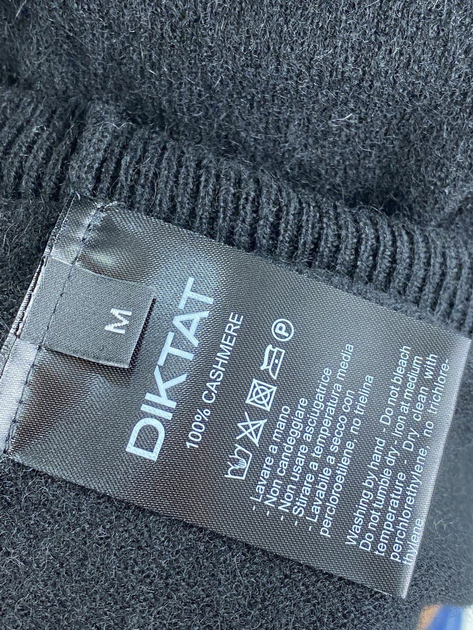 Dik Tat Maglieria DK87338 - SanShopLuxury - -50%, 2020, Abbigliamento, Autunno/Inverno, Dik Tat, FW20, Maglieria, Nero, Outlet, S, Ultimo, Uomo