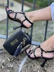 Versace Jeans Couture Sandali 71VA3S15 71978 899 - SanShopLuxury - -50%, 2021, 37, 38, Autunno/Inverno, Calzature, Continuativo, Donna, FW21, Nero, Outlet, Primavera/Estate, Sandali, Ultimo, Versace Jeans Couture