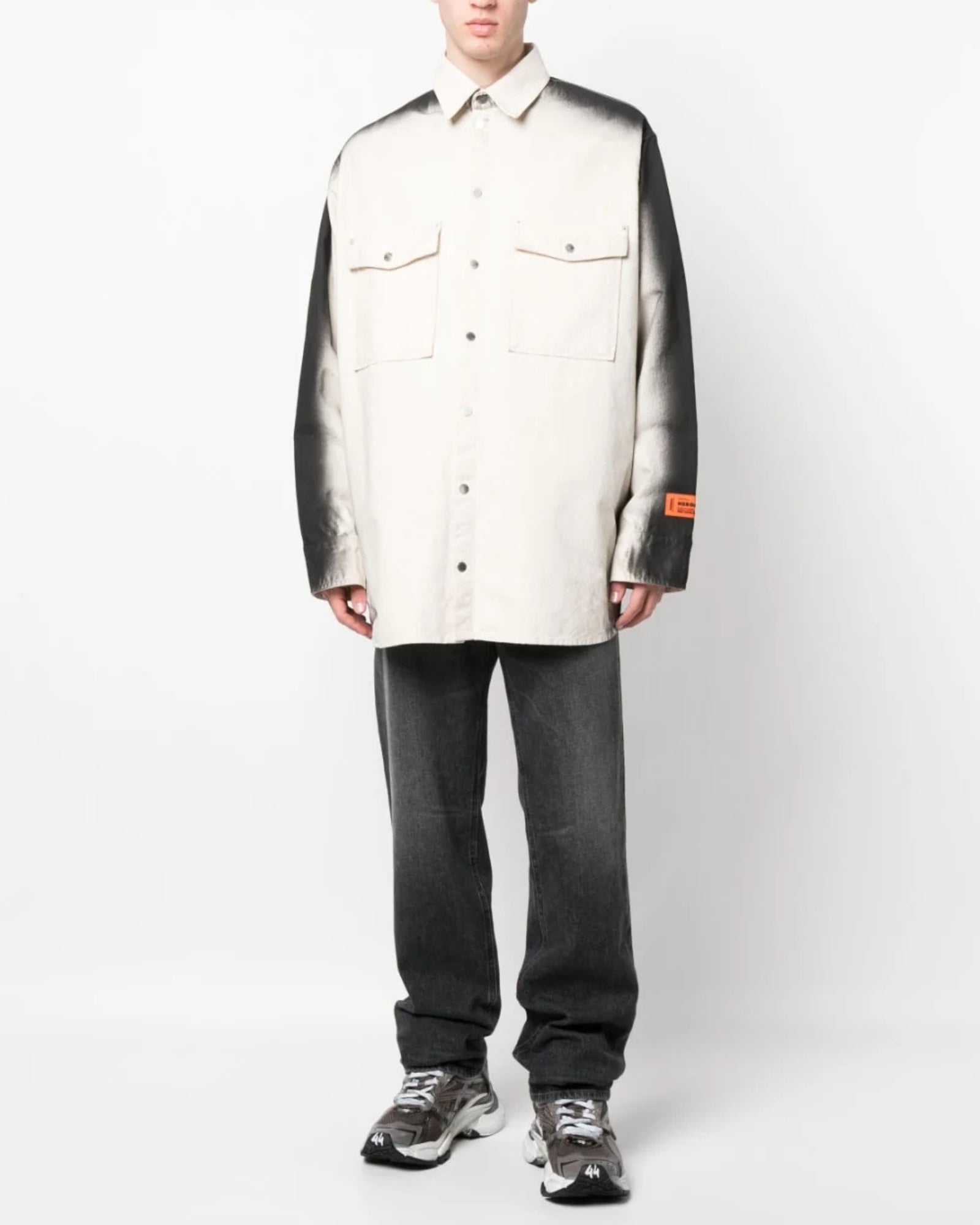 Heron Preston Camicie HMGE002S23FAB001 - SanShopLuxury - 2023, Abbigliamento, Autunno/Inverno, Bianco, Camicie, Continuativo, Heron Preston, Idoneo, L, M, Outlet, Primavera/Estate, S, SS23, Ultimo, Uomo