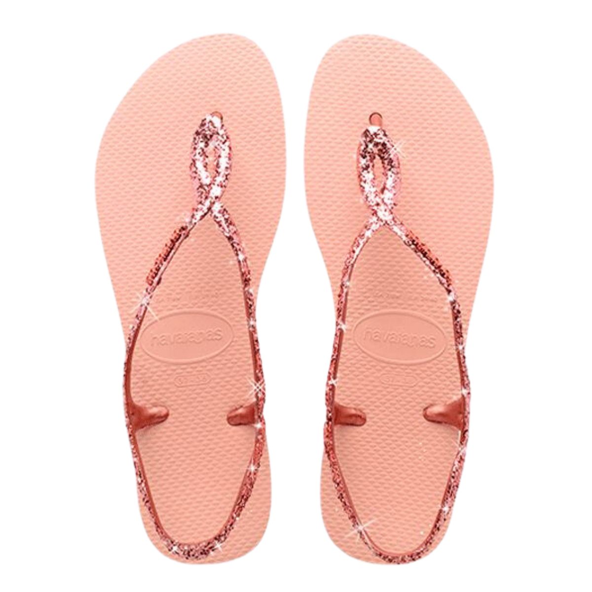 Havaianas Sandali 4147009 - SanShopLuxury - 35/36, 41/42, Beachwear, Calzature, Carry Over, Donna, Gomma, Havaianas, New, Primavera/Estate, Rosa, Sandali, Stellato