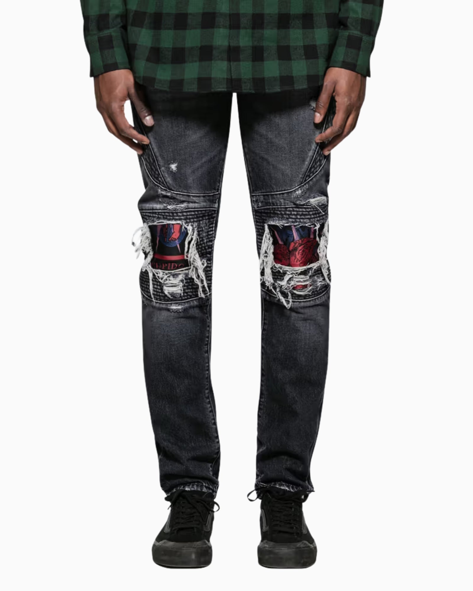 Inverno, FW18, Grigio, Jeans, Marcelo Burlon, Outlet, Uomo