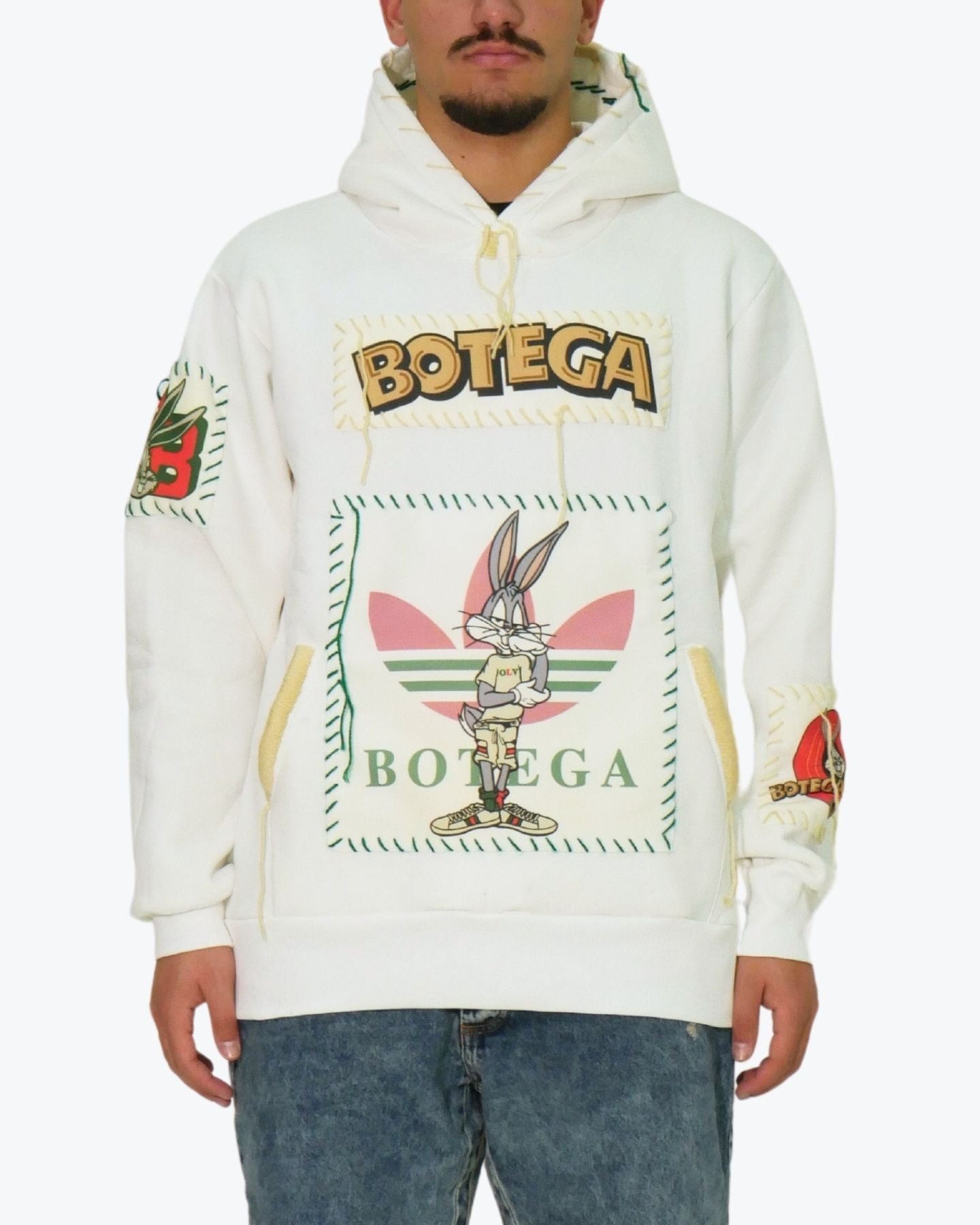 Botega Felpa BTGOLV033-WH - SanShopLuxury - 2024, Abbigliamento, Autunno/Inverno, Bianco, Botega, Donna, Felpa, FW24, Idoneo, L, M, Outlet, S, UNISEX, Uomo, XL, XXL, XXXL