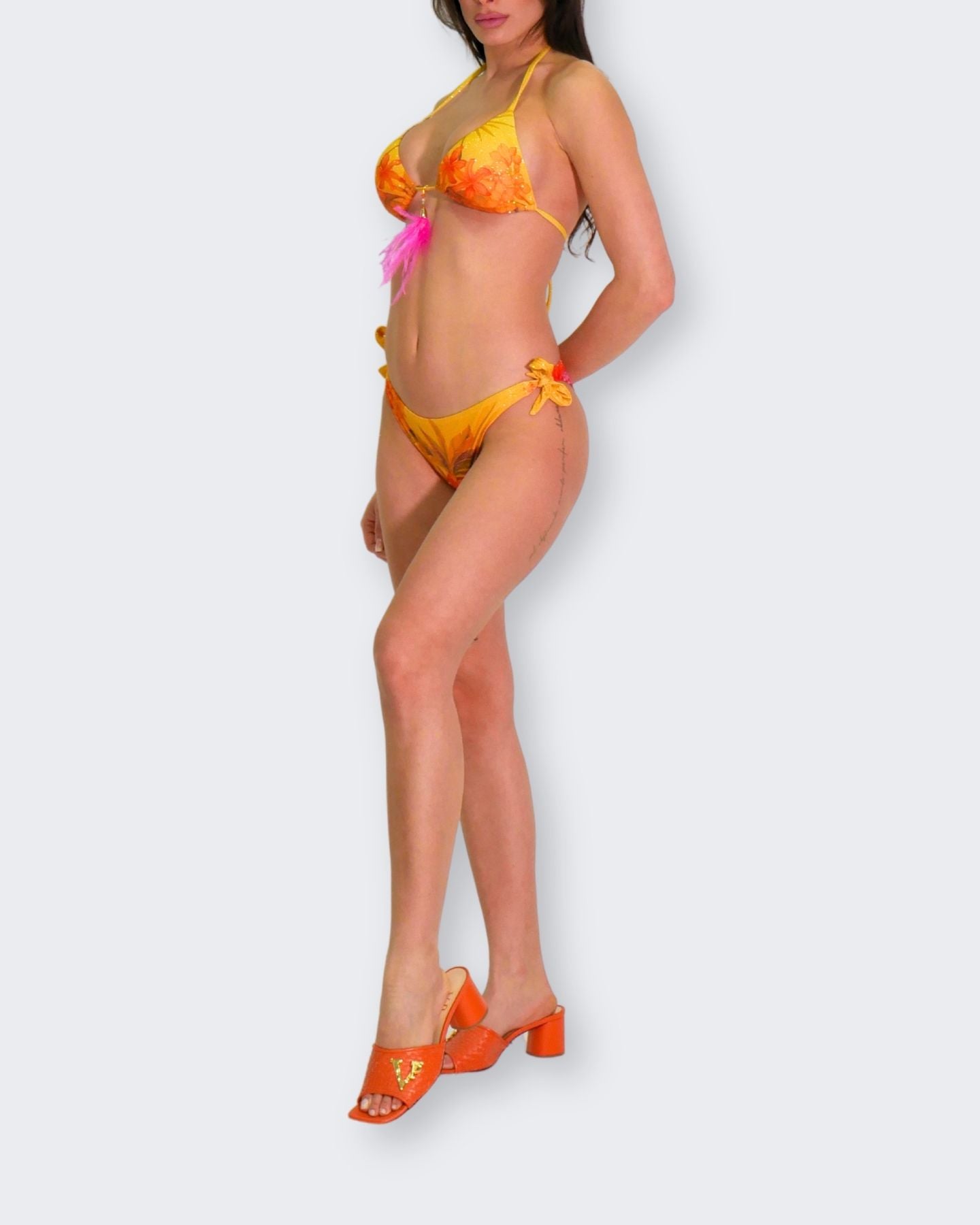 District Margherita Mazzei Costume 4FS30-4FS36 - SanShopLuxury - 1°, 2024, 2°, 3°, 4°, 5°, A triangolo, Abbigliamento, Beachwear, Costume, District Margherita Mazzei, Donna, Giallo, Idoneo, Outlet, Primavera/Estate, Rosa, SS24