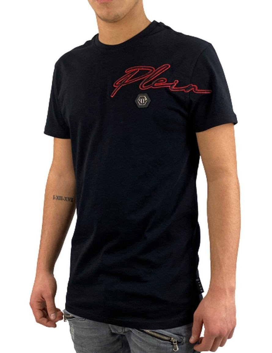 Inverno, Bianco, FW20, L, M, Nero, Outlet, Philipp Plein, Rosso, S, T-Shirt, Uomo, XL, XXL