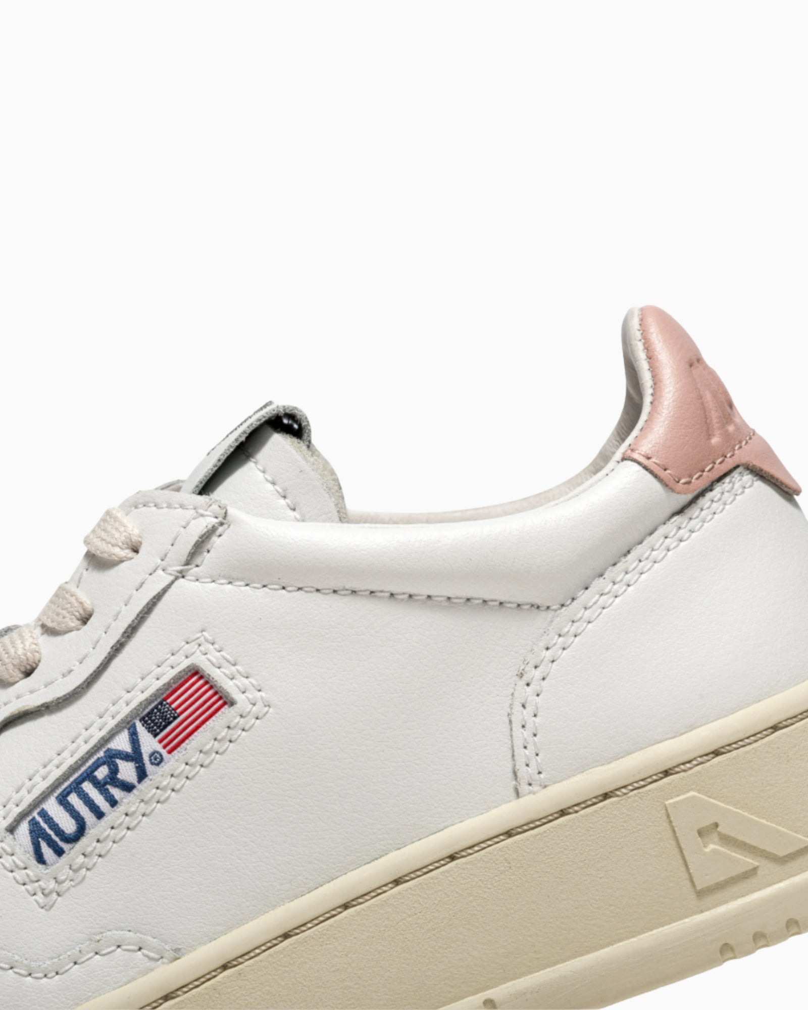 Inverno, Bianco-Rosa, Calzature, Donna, FW25, New, Sneakers, Stellato