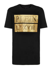 Philipp Plein T-Shirt CMTK4687/PJY002N0216 - SanShopLuxury - -50%, 2020, Abbigliamento, Autunno/Inverno, FW20, L, Nero, Outlet, Philipp Plein, T-Shirt, Uomo, XL
