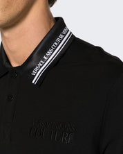 Versace Jeans Couture T-Shirt 76GAGT09/CJ01T899 - SanShopLuxury - 2024, Abbigliamento, Idoneo, L, M, Nero, Outlet, polo, Primavera/Estate, SS24, T-Shirt, Uomo, Versace Jeans Couture, XXL