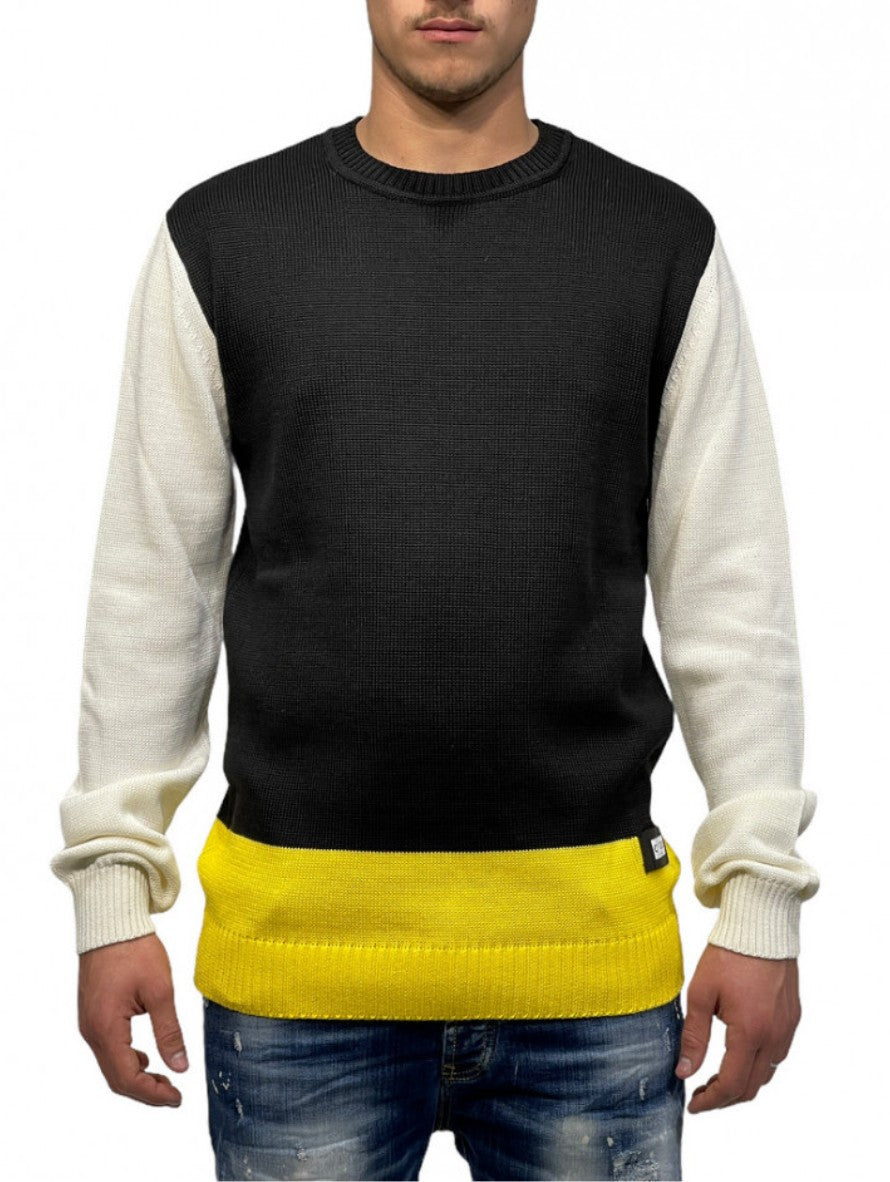 Chiodi Milano Maglieria 0058 - SanShopLuxury - -50%, 2021, Abbigliamento, Autunno/Inverno, Chiodi Milano, FW21, L, M, Maglieria, Nero, Outlet, S, Uomo, XL, XXL, XXXL