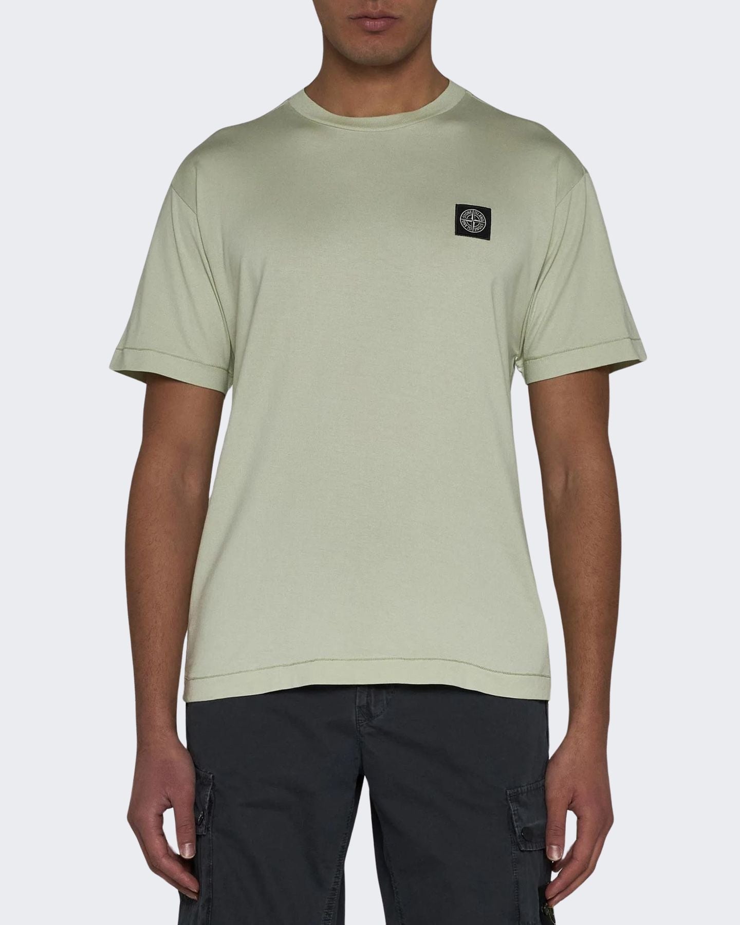 Estate, SS24, Stellato, Stone Island, T-Shirt, Uomo, Verde, XL