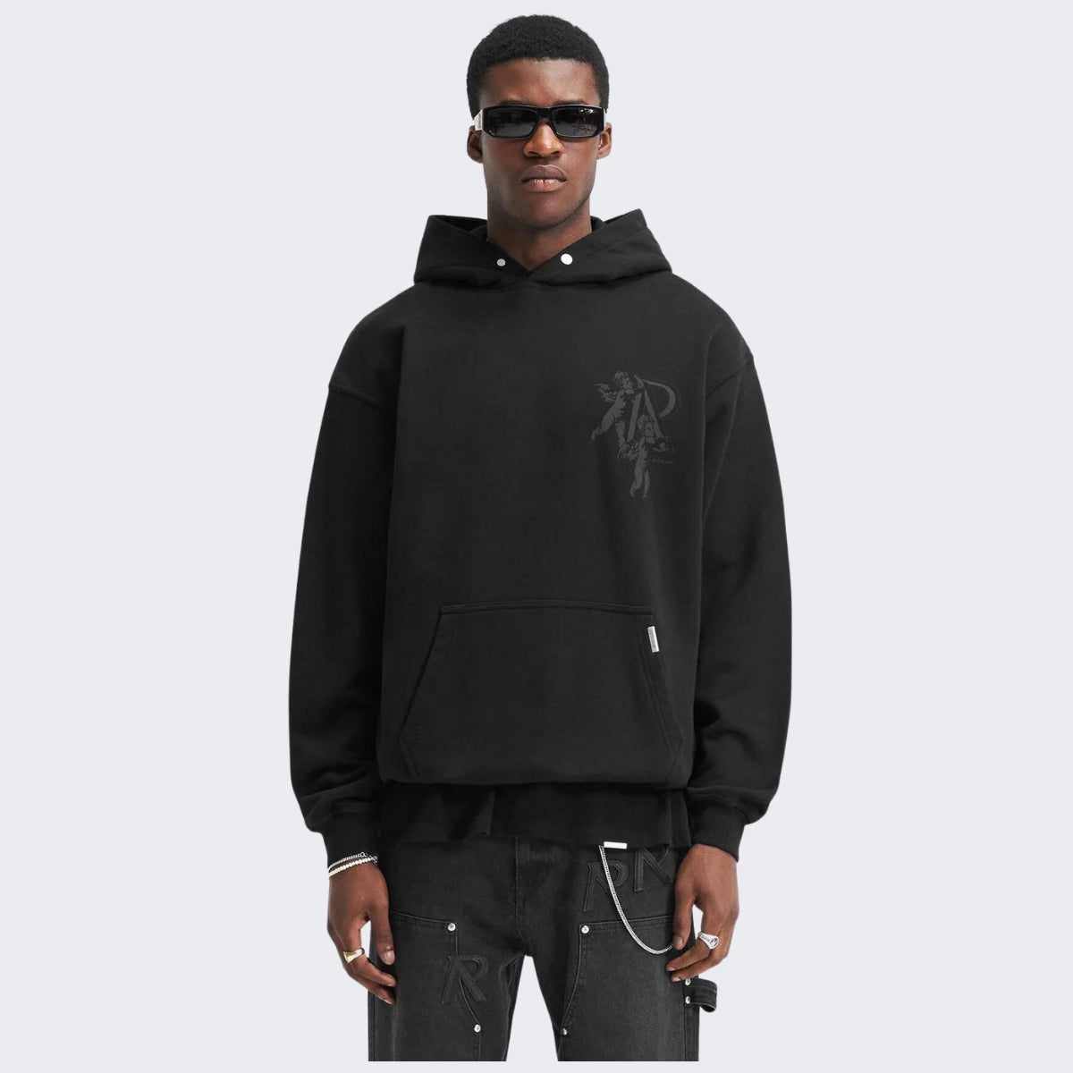 Represent Felpa MH4022 - SanShopLuxury - 2023, Abbigliamento, Autunno/Inverno, Felpa, FW23, Idoneo, L, M, Nero, Outlet, Represent, S, Uomo, XL