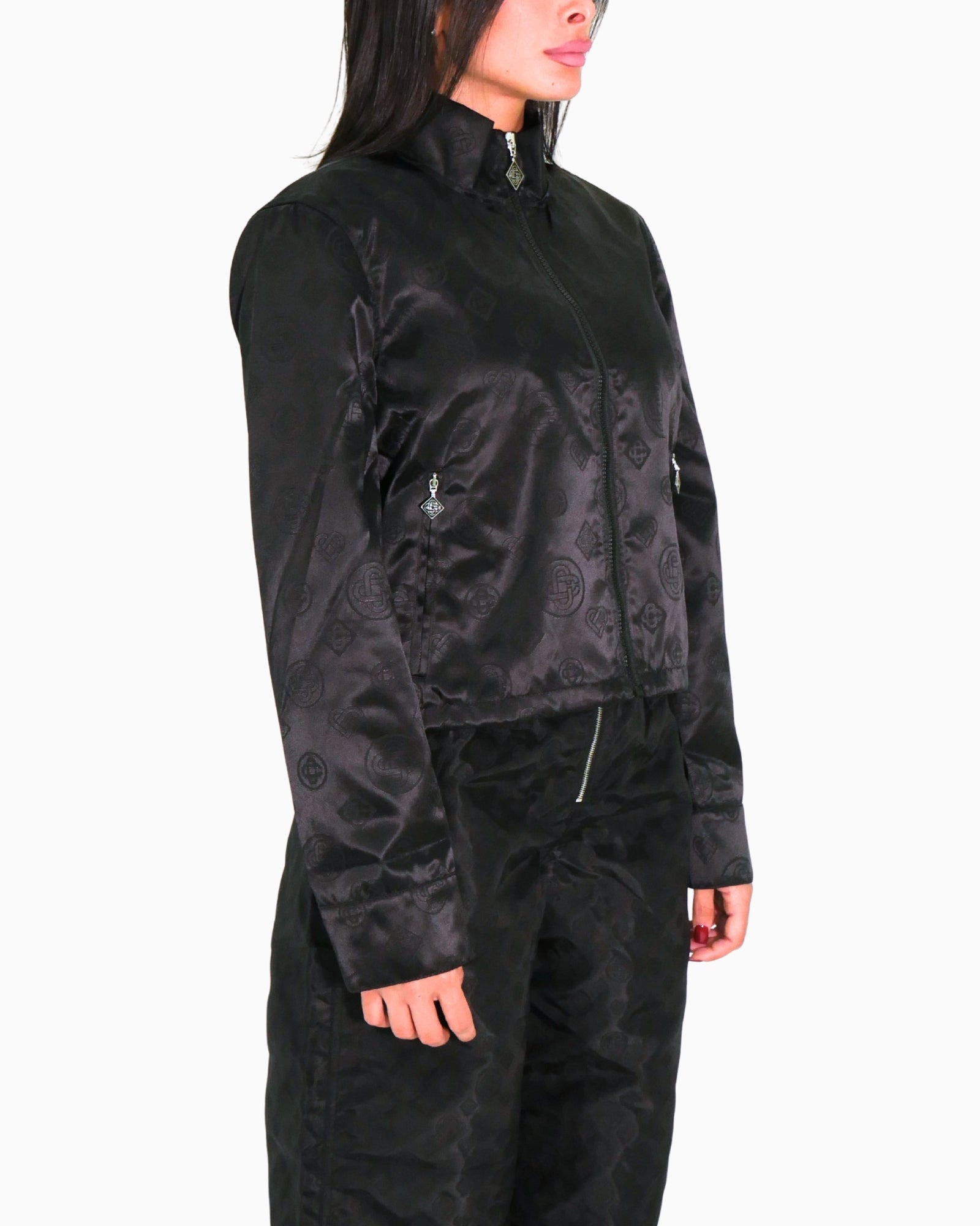 Casablanca Giubbino WAW25JK432/01 - SanShopLuxury - 2025, 38, 40, Abbigliamento, Accessori, Autunno/Inverno, Casablanca, Donna, FW25, Giubbino, Idoneo, Nero, New, Ultimo