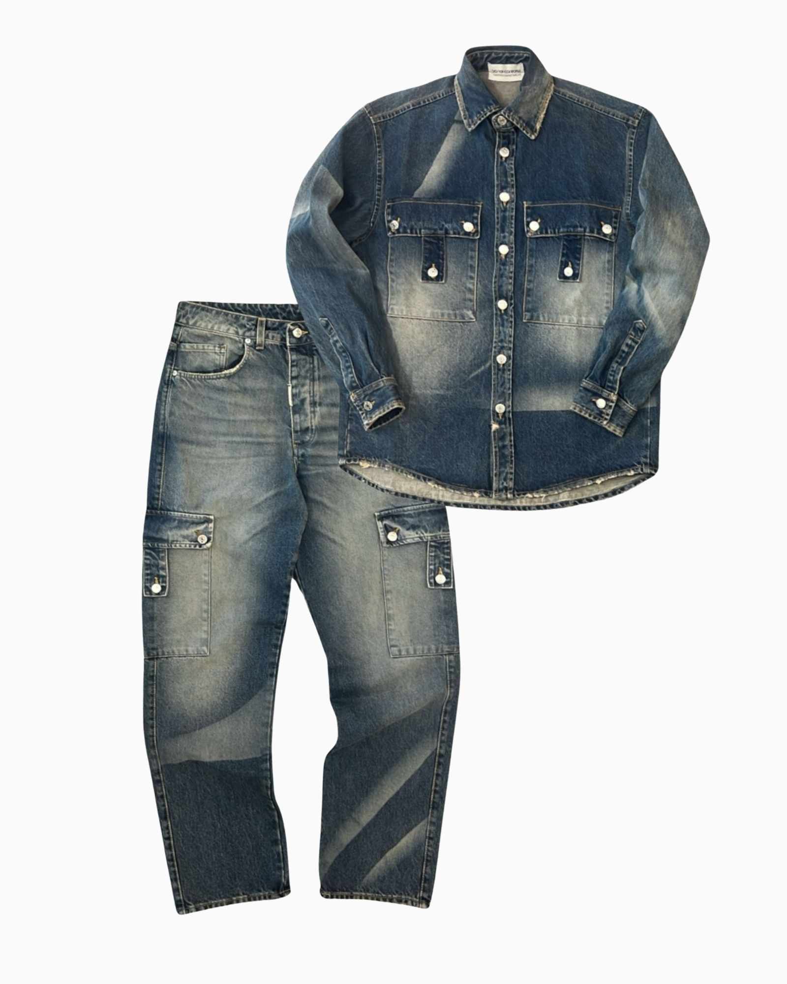 Donotconform Camicia SHIRT6010 - SanShopLuxury - 2025, Abbigliamento, Autunno/Inverno, Blu, Camicia, Donotconform, FW25, Idoneo, L, M, New, S, Uomo, XL