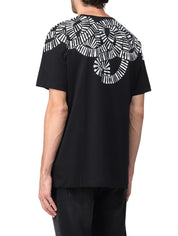 Marcelo Burlon T-Shirt CMAA018C99JER003 - SanShopLuxury - Abbigliamento, Autunno/Inverno, Carry Over, Continuativo, Idoneo, L, M, Marcelo Burlon, Nero, New, Primavera/Estate, S, T-Shirt, Uomo, XL, XXL