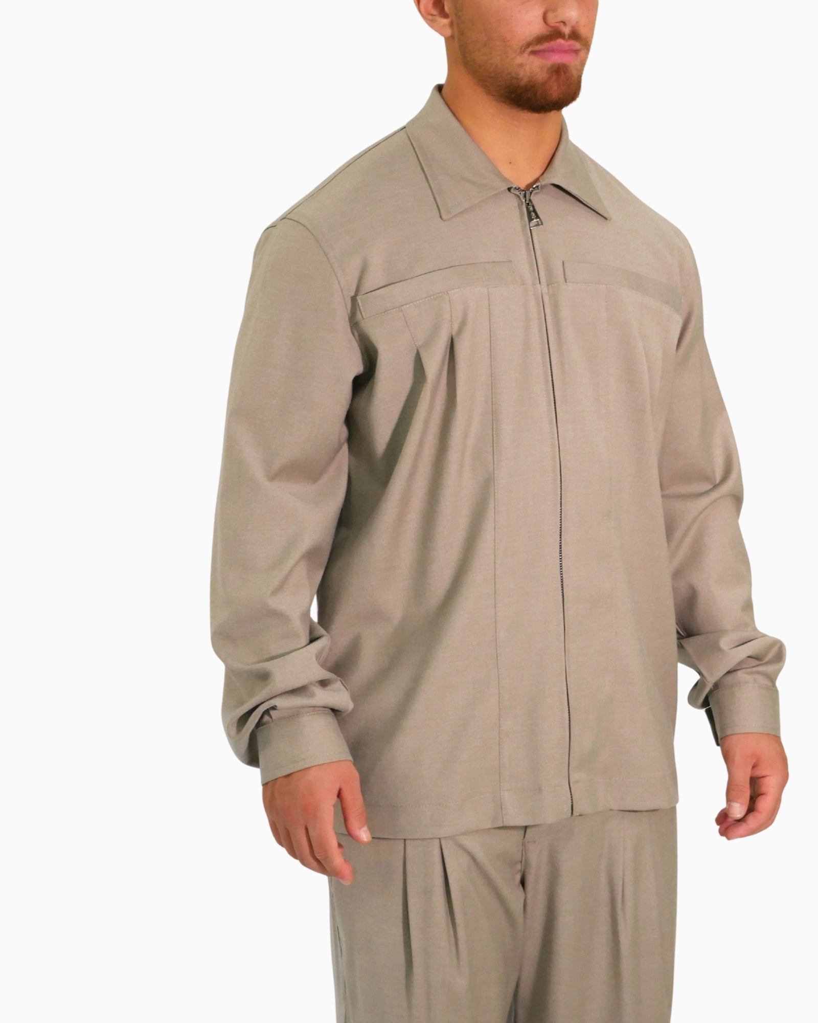 SYST Camicia FW25-CAM6009-TAUPE