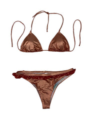 F**K Costume FK17-1C091U - SanShopLuxury - -70%, 2017, Abbigliamento, Beachwear, Bronzo, Costume, Donna, F**K, L, Outlet, Primavera/Estate, SS17, Triangolo, Ultimo