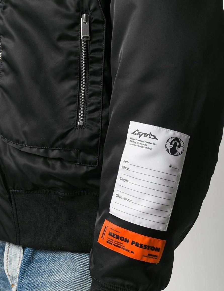 Inverno, FW20, Giubbino, Heron Preston, M, Nero, Outlet, Ultimo, Uomo