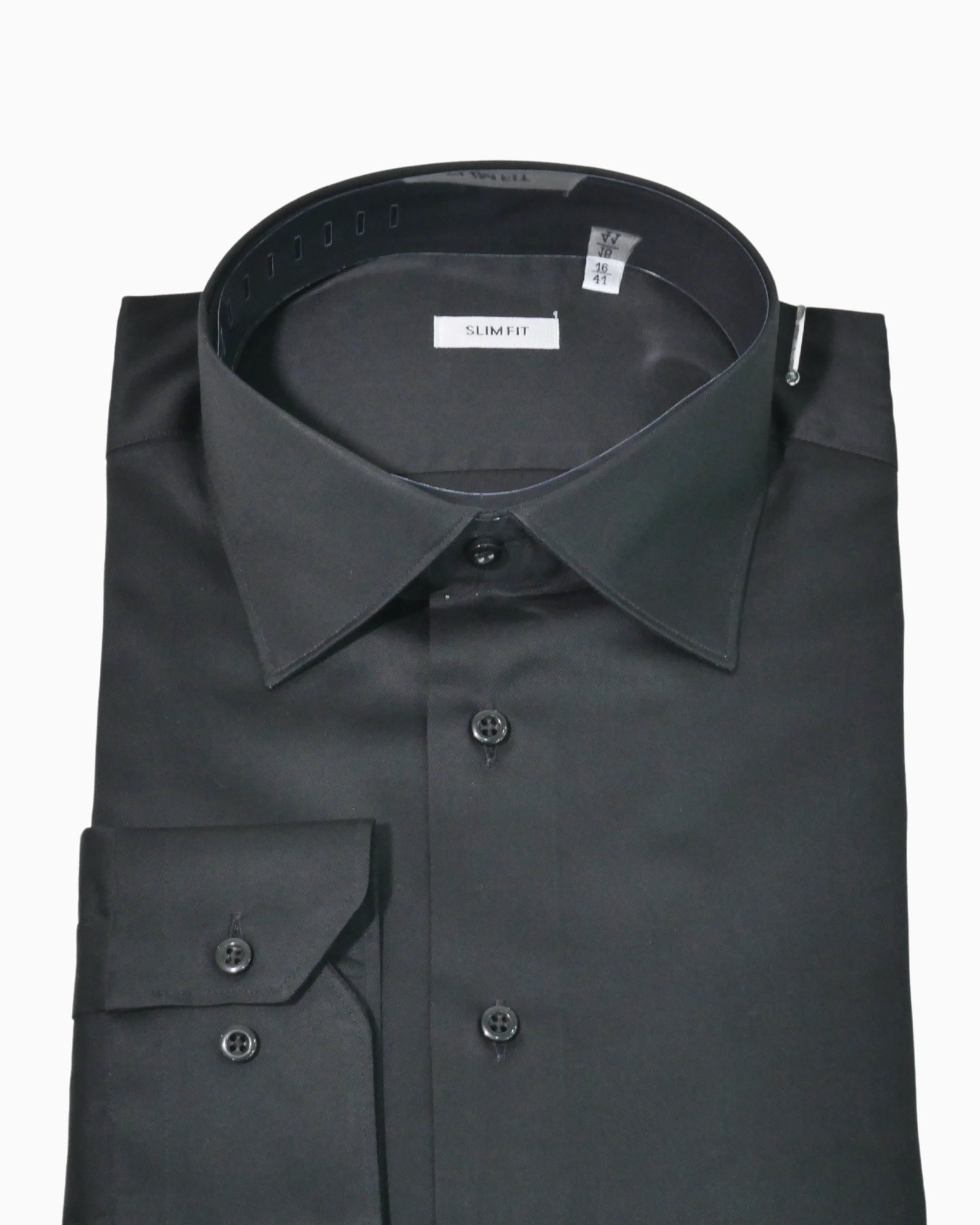 Sartoria Italiana Camicia 003-532-01 - SanShopLuxury - 2019, 39, 40, 41, 42, 43, 44, Abbigliamento, Autunno/Inverno, Camicia, Carry Over, Continuativo, Idoneo, Nero, New, Primavera/Estate, Sartoria Italiana, Uomo