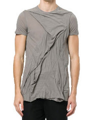 Rick Owens Drkshdw T-Shirt DU17F2184 B - SanShopLuxury - -70%, 2017, Abbigliamento, Autunno/Inverno, FW17, Grigio, L, M, Nero, Outlet, Rick Owens Drkshdw, S, T-Shirt, Uomo, XL