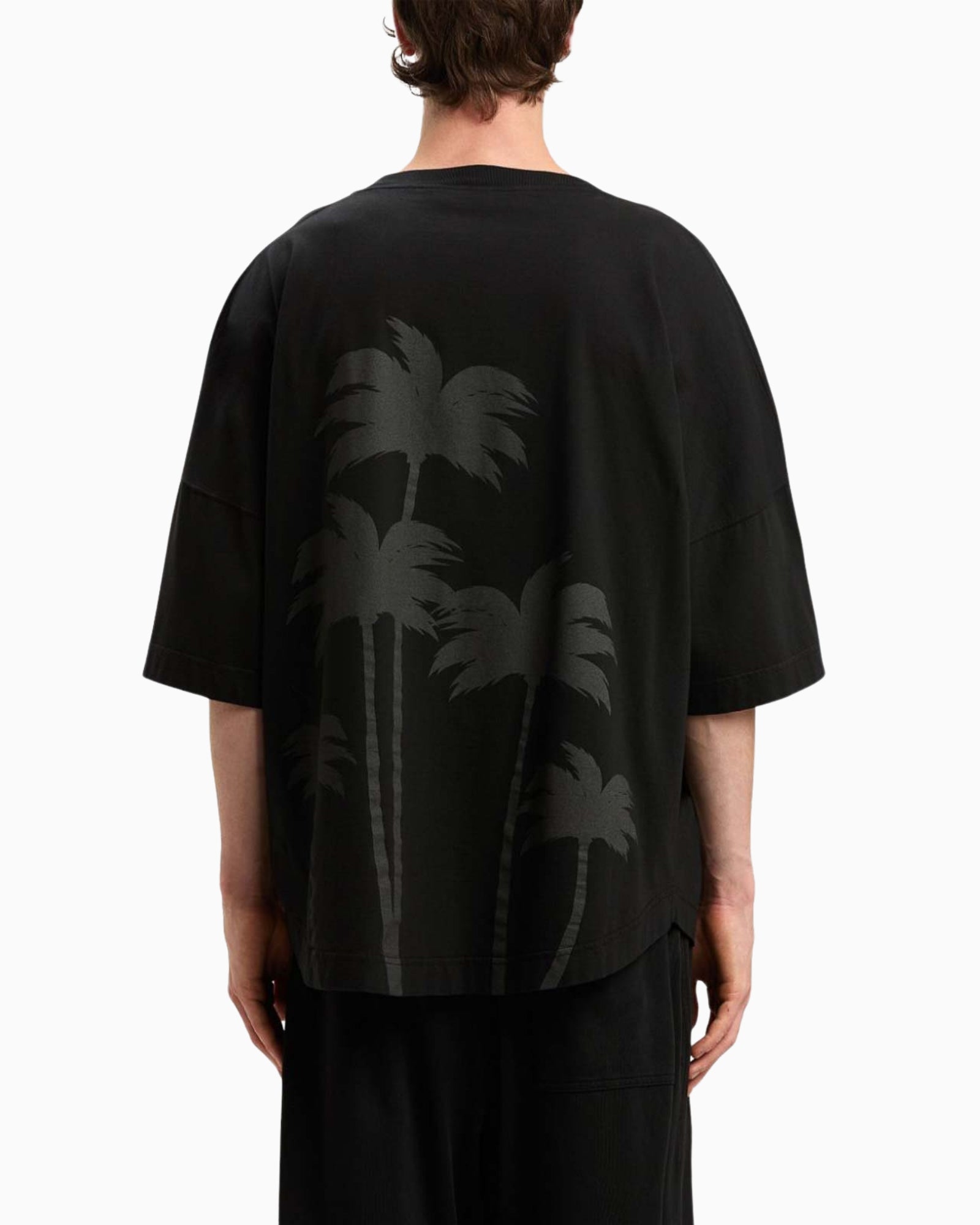 Palm Angels T-Shirt PMAA002S25JER004 1313 - SanShopLuxury - 2025, Abbigliamento, Idoneo, L, M, Nero, New, Palm Angels, Primavera/Estate, S, SS25, T-Shirt, Uomo, XL, XS, XXL